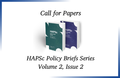 Call for Papers – HAPSc Policy Briefs Series 2(2)