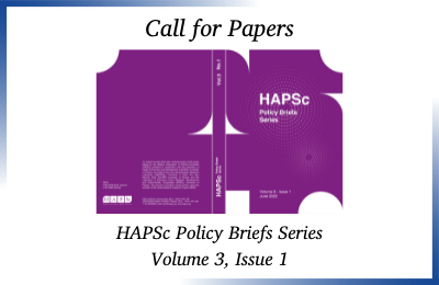 Call for Papers – HAPSc Policy Briefs Series 3(1)